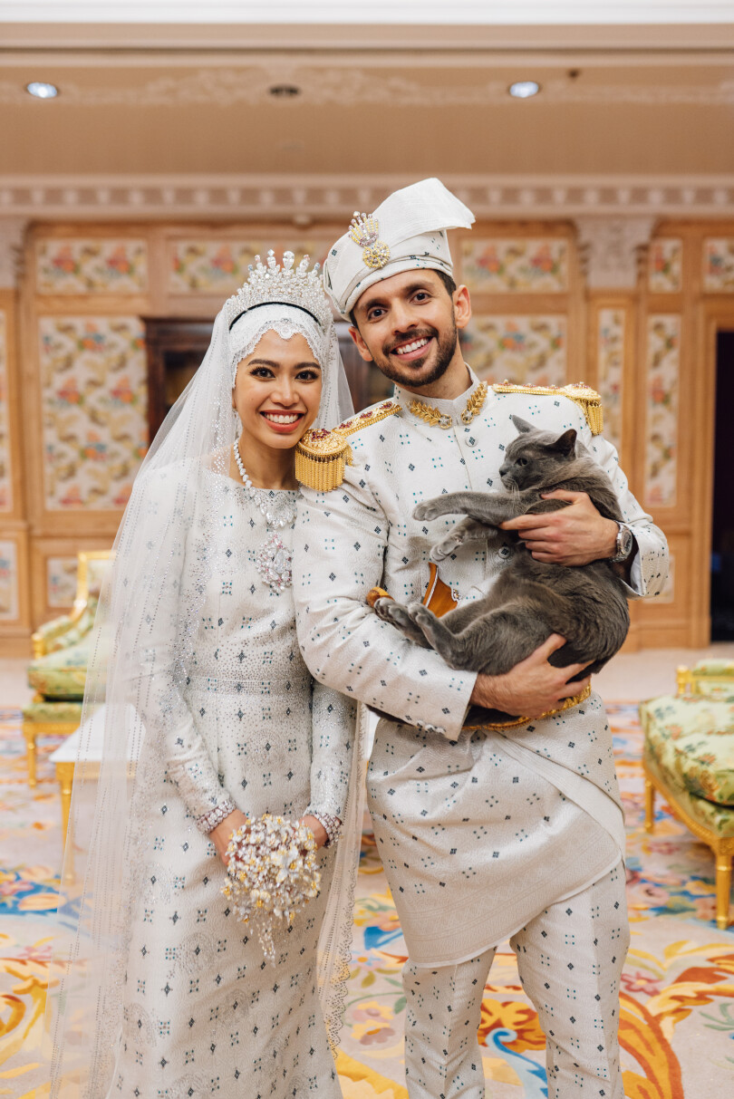 Les noces de la princesse Fadzilah de Brunei